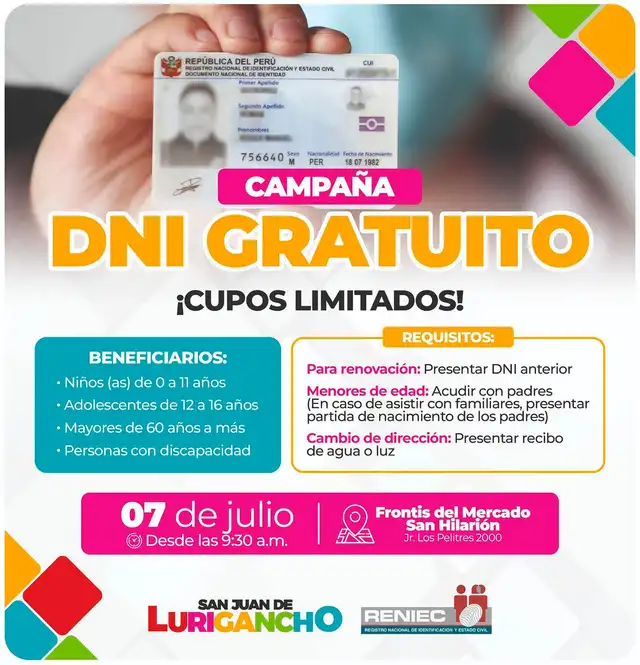 DNI gratuito