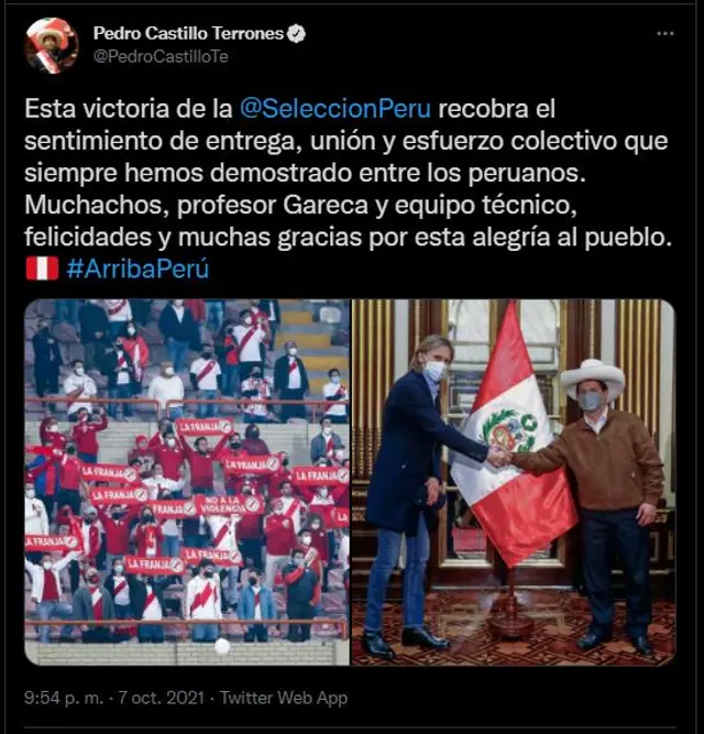 Captura: Twitter.   