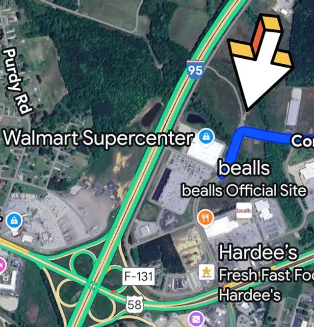 Restos humanos Walmart Virginia