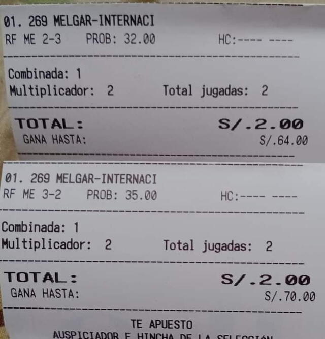 Melgar vs Internacional