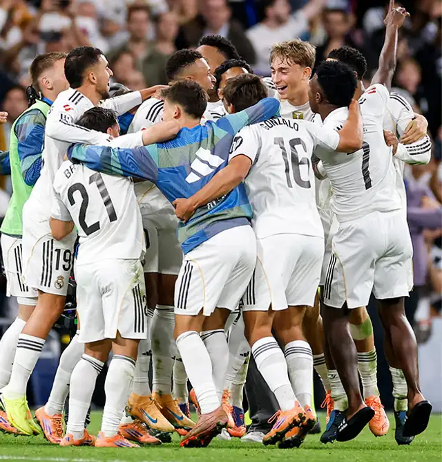 Real Madrid es el único líder de LaLiga.   