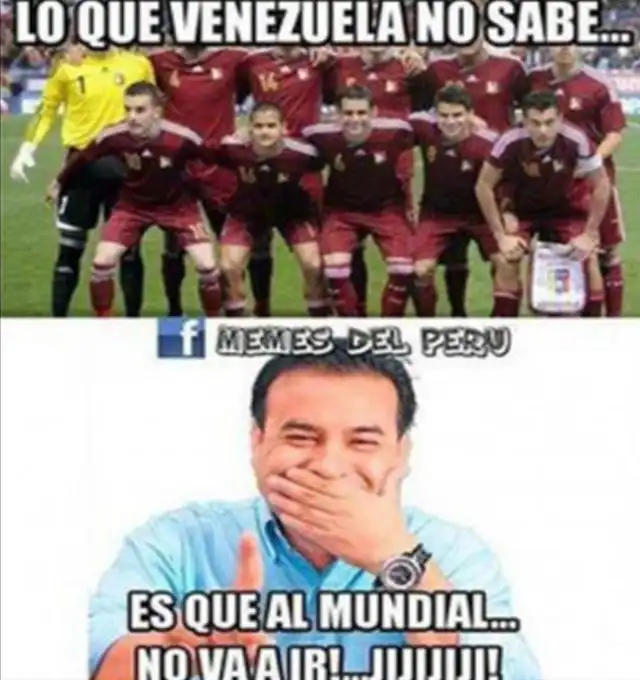 Bolivia vs. Venezuela: Vacílate con los mejores memes que circulan en internet - FOTO: Facebook   