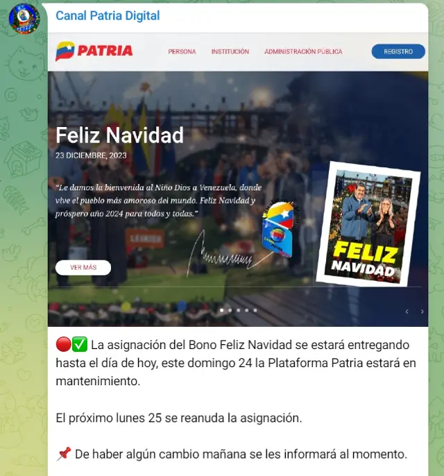 Bonos patria venezuela