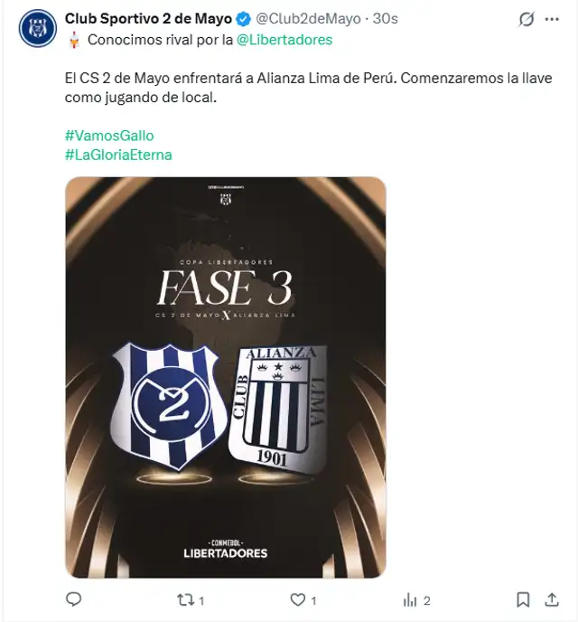 2 de Mayo vs Alianza Lima 2 de Mayo vs Alianza Lima