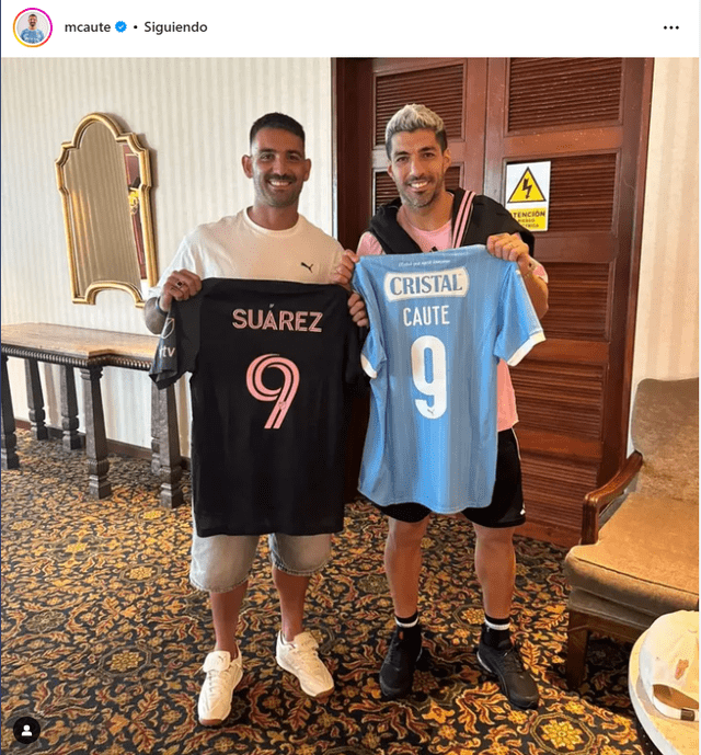 Cauteruccio en Instagram.  
