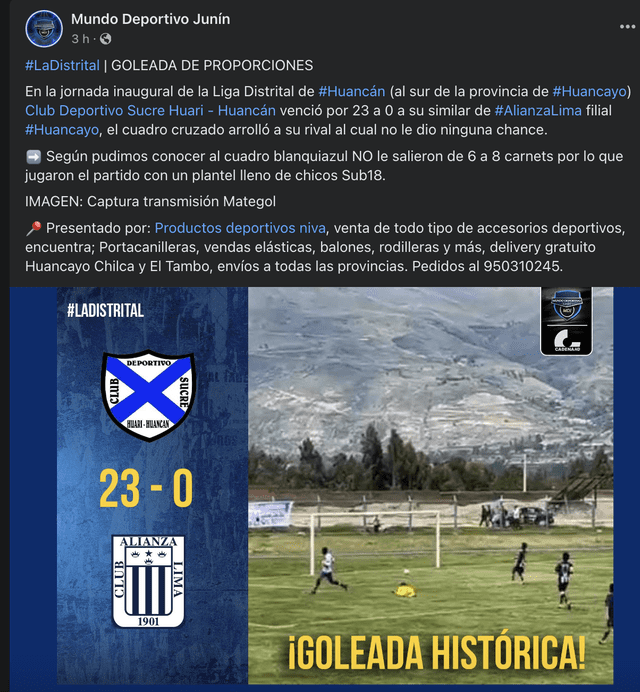 Filial Alianza Lima