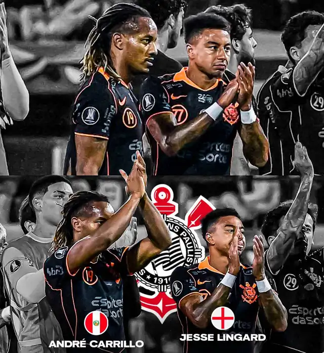 André Carrillo, Corinthians, Manchester United, Jesse Lingard