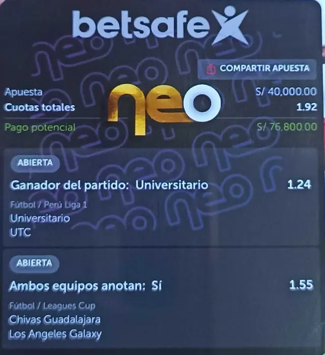 apuesta