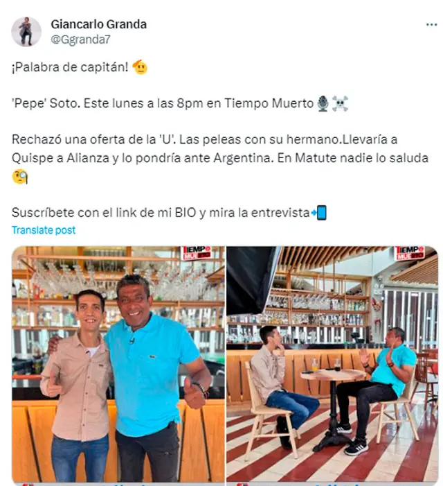 pepe soto, alianza lima