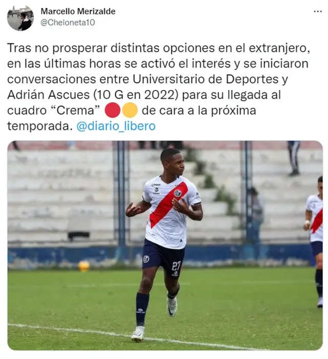 Adrian Ascues Universitario de Deportes