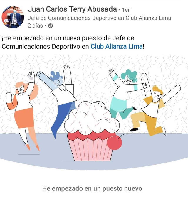 Juan Carlos Terry es nuevo jefe de prensa de Alianza Lima.