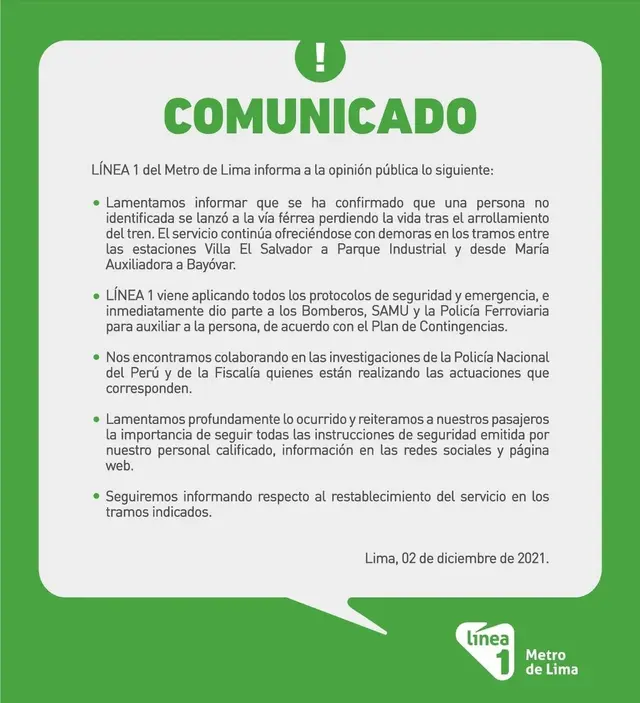 Metro de Lima Metro de Lima
