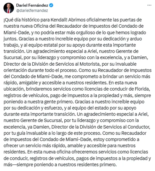 Cita para licencia de conducir Florida