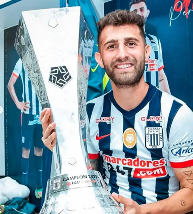 Gino Peruzzi fue campeón con Alianza Lima