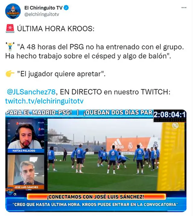 Real Madrid vs PSG