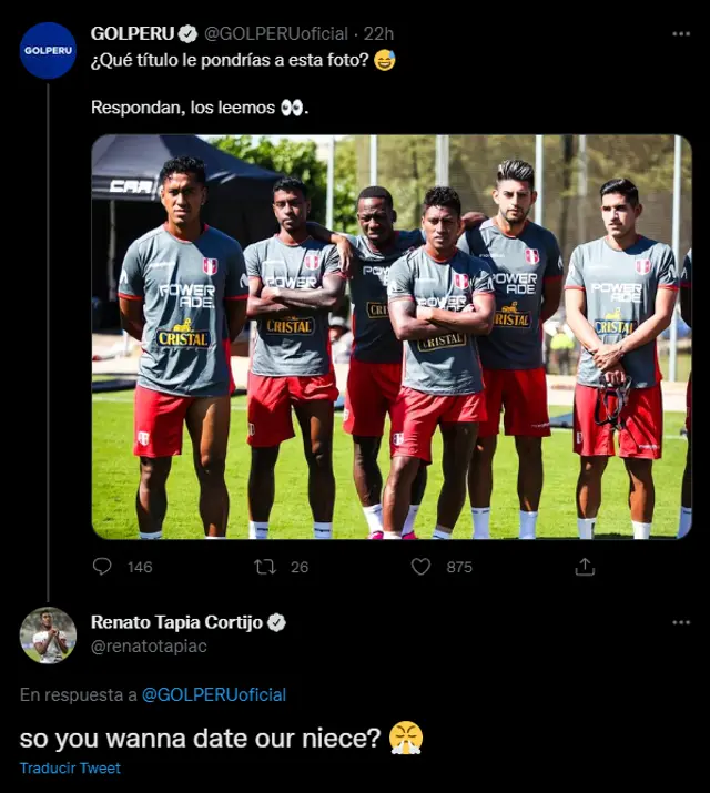<strong>El comentario de Renato se hizo viral en Twitter</strong> <strong>El comentario de Renato se hizo viral en Twitter</strong>