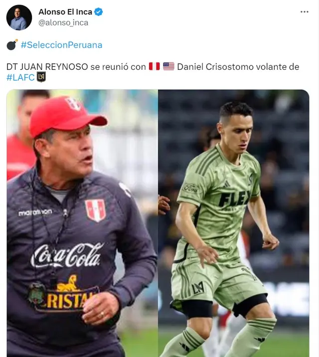 Juan Reynoso se reunió con Daniel Crisostomo.   