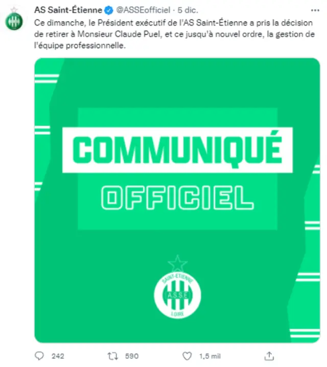 Saint-Etienne Puel