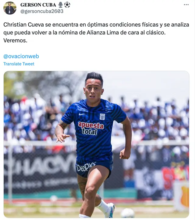 Christian Cueva. Christian Cueva.