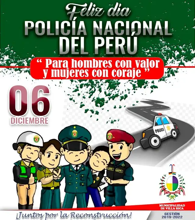 Feliz día del policía Feliz día del policía
