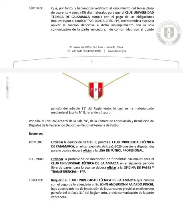 UTC de Cajamarca, Liga 1 2026 UTC de Cajamarca, Liga 1 2026