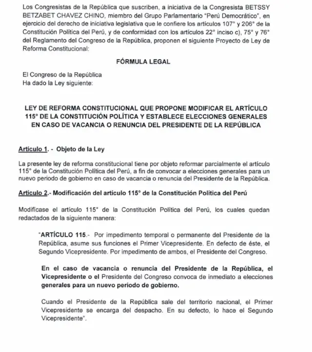Constitución Política. 