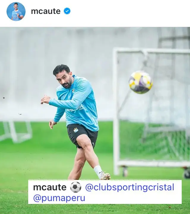 La publicación de Martín Cauteruccio en Instagram    