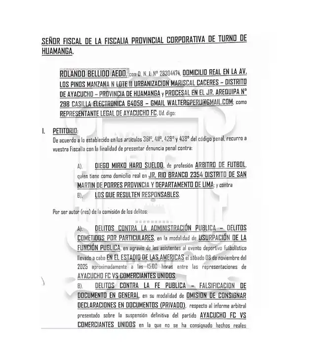 ayacucho fc diego haro