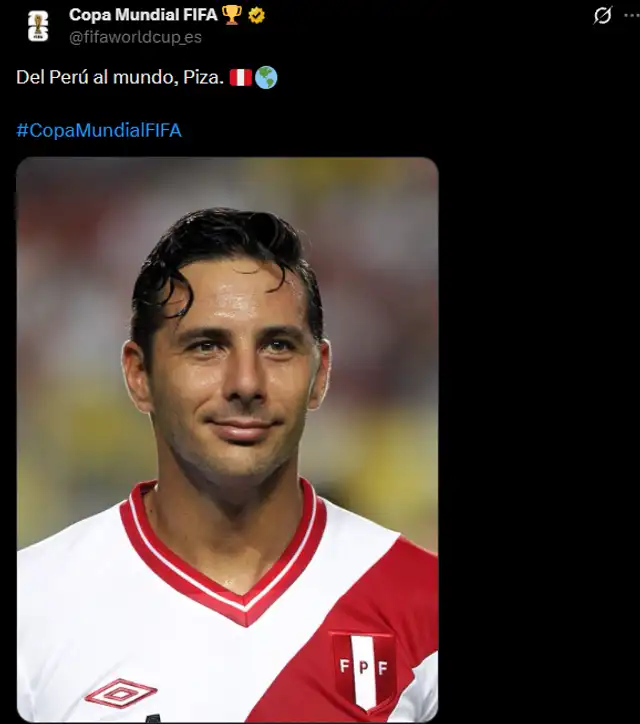 FIFA llenó de elogios a Claudio Pizarro FIFA llenó de elogios a Claudio Pizarro