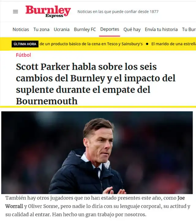 Oliver Sonne, Burnley