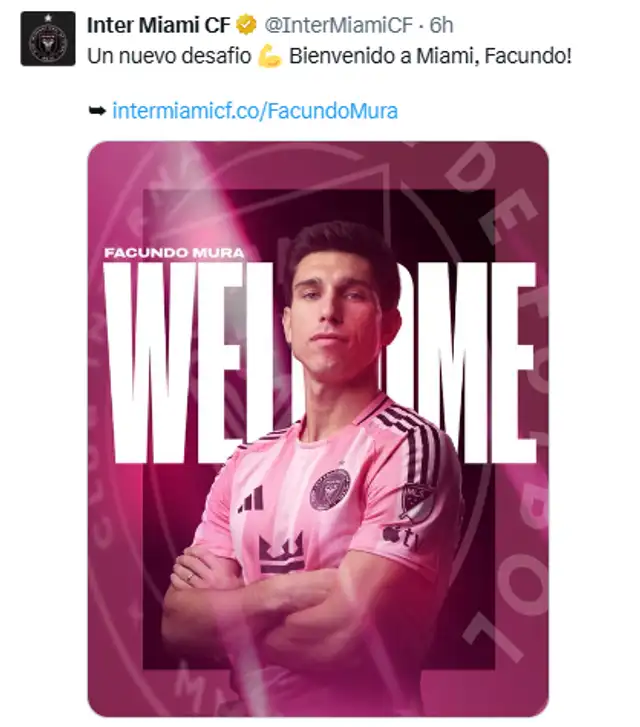 Facundo Mura estará en la Noche Blanquiazul 