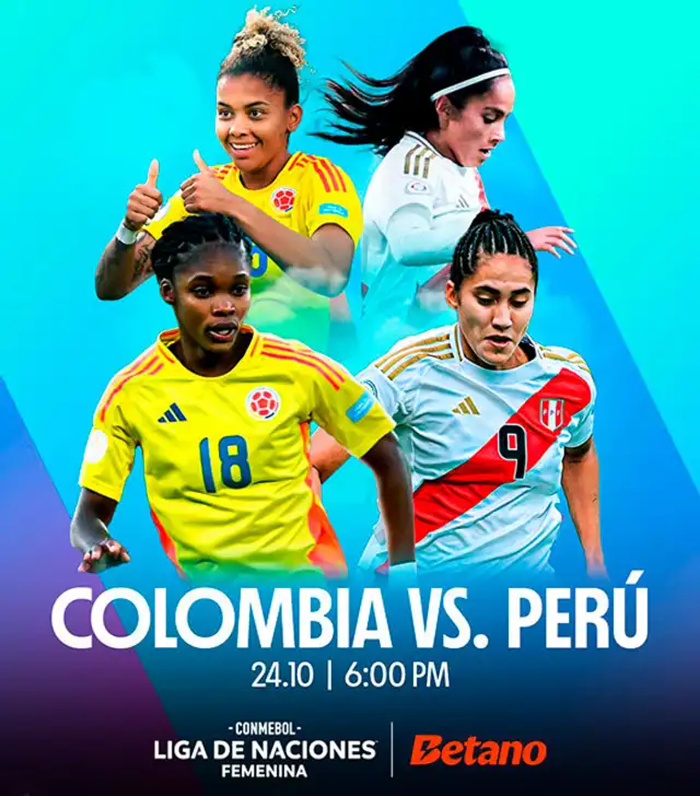Perú vs Colombia, Liga de Naciones Femenina Perú vs Colombia, Liga de Naciones Femenina