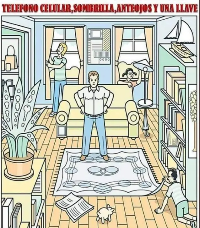 Para poder vencer este nuevo desafío visual, tendrás que enfocar toda tu atención a la imagen. | Fuente: Twitter Acertijos y pluzzes.