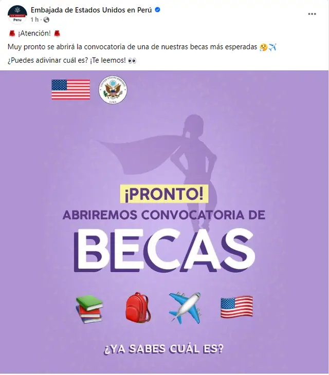 Imagen: Embajada de Estados Unidos en Perú. Imagen: Embajada de Estados Unidos en Perú.