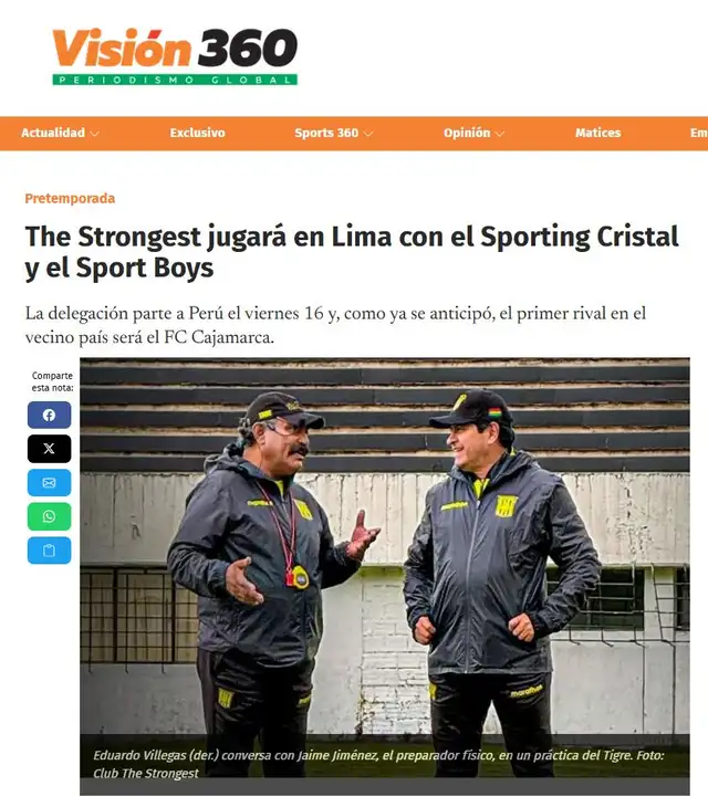 Sporting Cristal vs The Strongest