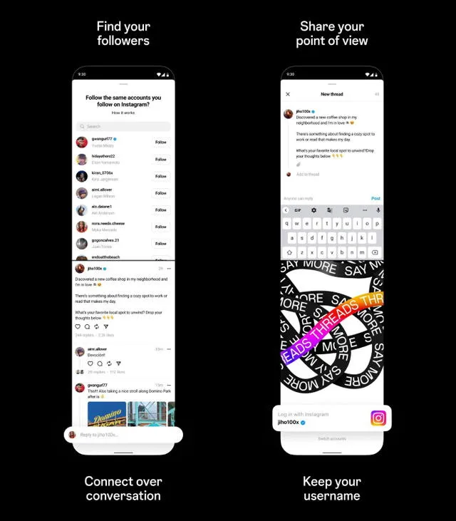 Threads en Instagram