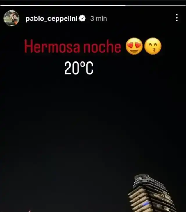 Pablo Ceppelini vía Instagram   