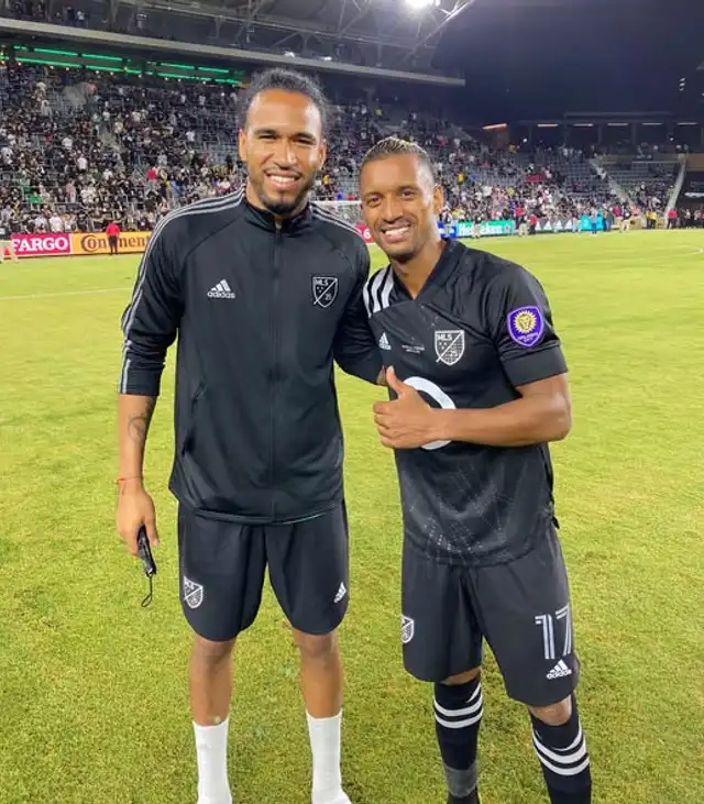 Pedro Gallese y Nani jugaron juntos en Orlando City en 2020 y 2021