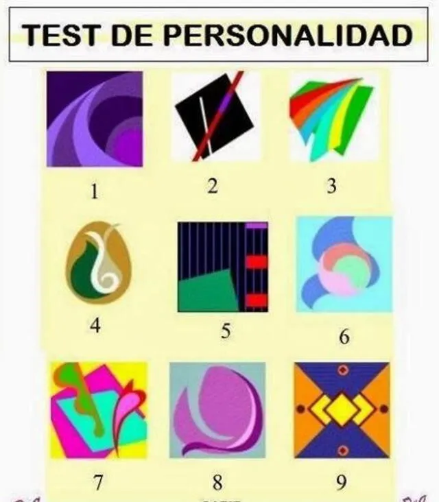 Elige una figura de este test de personalidad. | Foto: Pinterest Elige una figura de este test de personalidad. | Foto: Pinterest