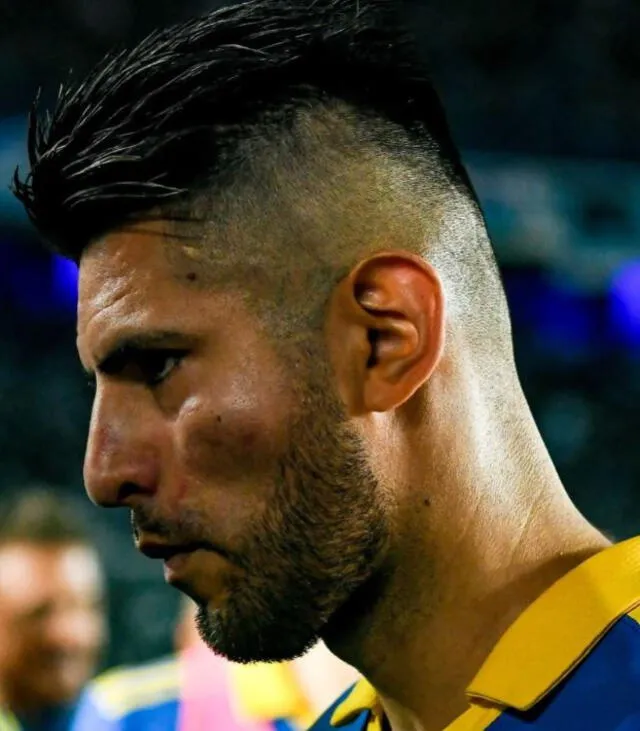 El rostro de Zambrano tras su pelea con Benedetto.