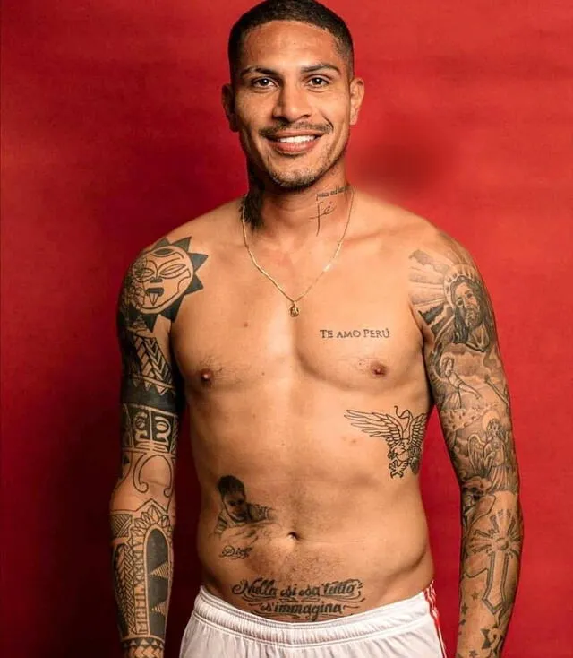Los Tatuajes de Paolo Guerrero Los Tatuajes de Paolo Guerrero