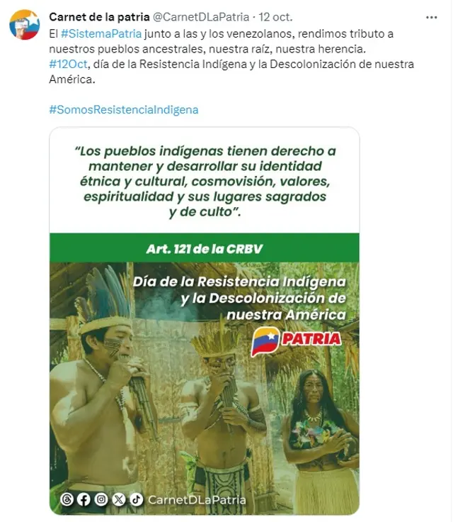 bono de la raza