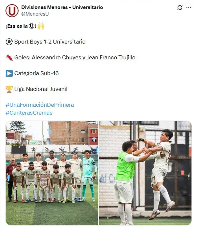 Universitario Universitario