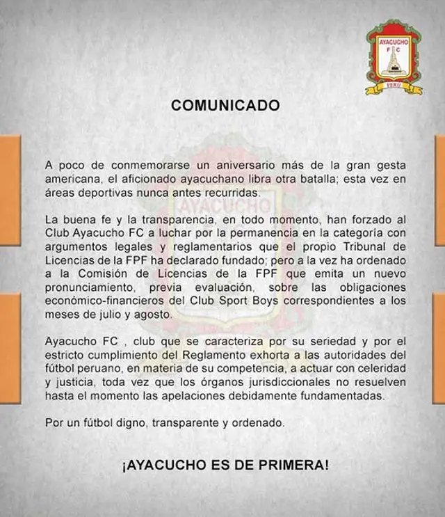ayacucho fc