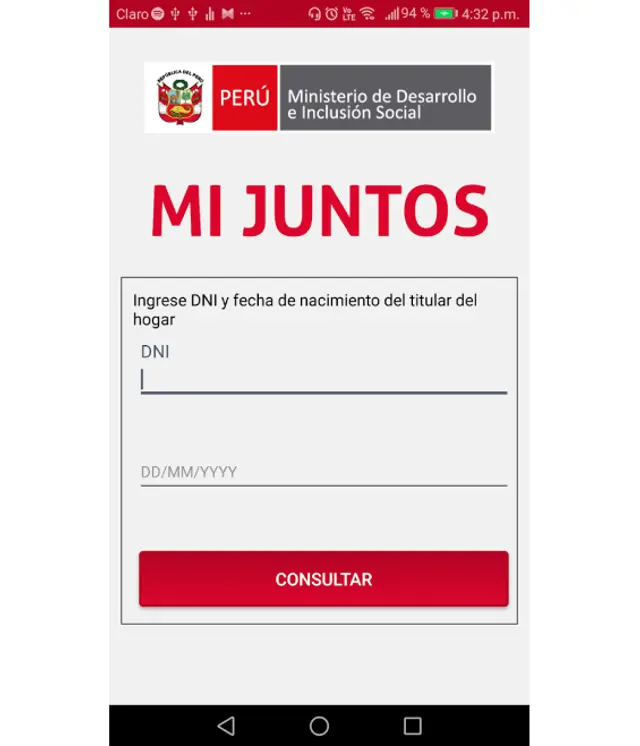 Bono alimentario link 2022