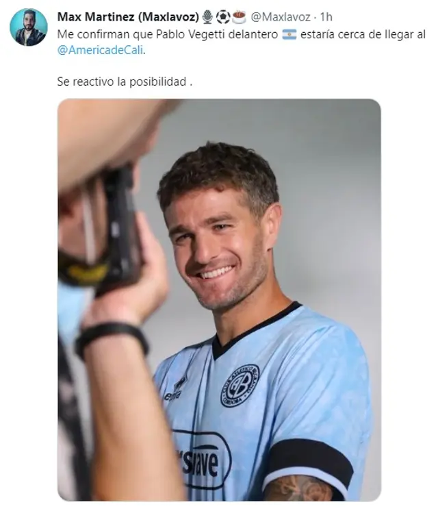 Pablo Vegetti América de Cali