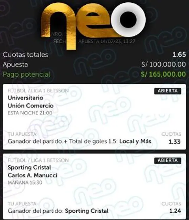apuestas