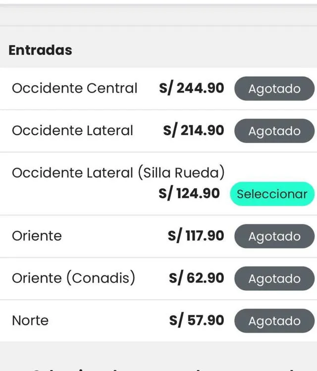 Entradas Alianza Lima vs Talleres