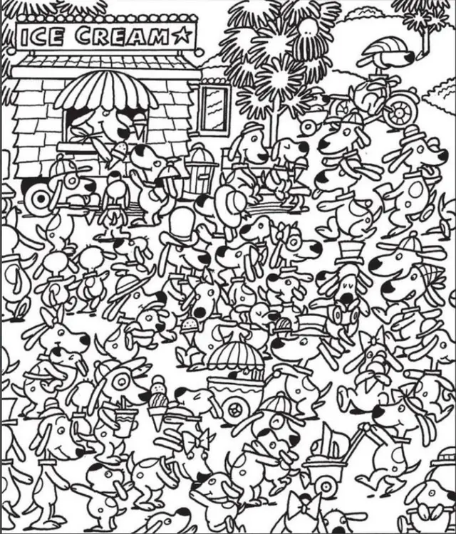 Acertijo visual: encuentra el pulpo | Foto: Pinterest Acertijo visual: encuentra el pulpo | Foto: Pinterest