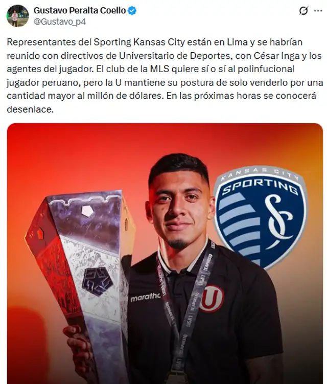 César Inga continuaría su carrera en el extranjero